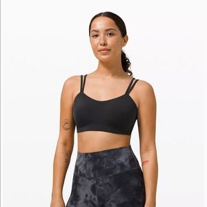 lululemon like a cloud bra. Only worn twice. Very soft. Tag removed. size 4